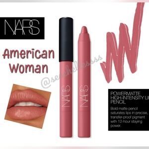 Nars Powermatte High-Intensity Lip Pencil American Woman Brand New in Box